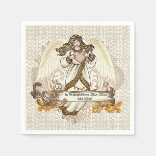 Serviette En Papier serviettes Angel Memorial