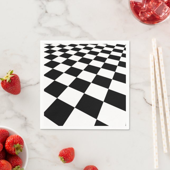 Serviette En Papier Serviettes Artsy (En situation)