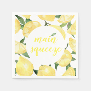 Serviette En Papier Serviettes au Citron pour l'Événement de Mariage d