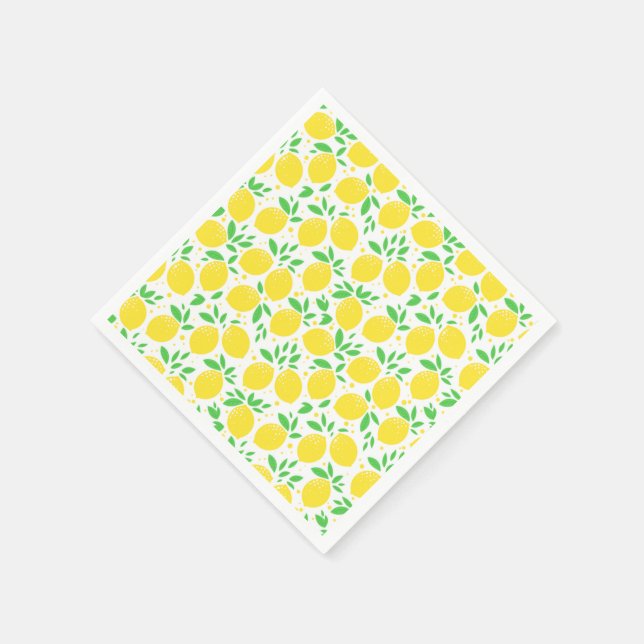 Serviette En Papier Serviettes avec citrons (Coin)