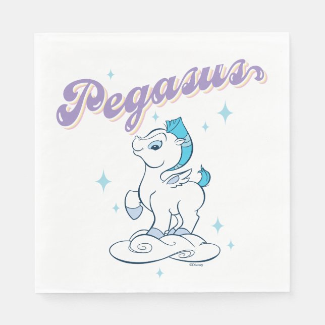 Serviette En Papier Serviettes Bébé Pégase (Devant)