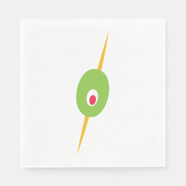 Serviette En Papier Serviettes Cocktail Cocktail (Devant)