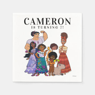 Serviette En Papier Serviettes d'anniversaire Encanto