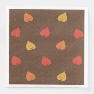 Serviette En Papier Serviettes d'automne