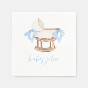 Serviette En Papier Serviettes de Baby shower personnalisées, serviett