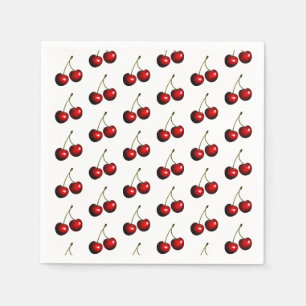 Serviette En Papier Serviettes de cerise sucrée