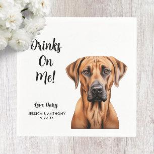 Serviette En Papier Serviettes de cocktail Mariage pour animaux