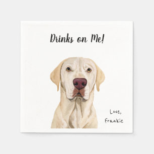 Serviette En Papier Serviettes de cocktail pour chien