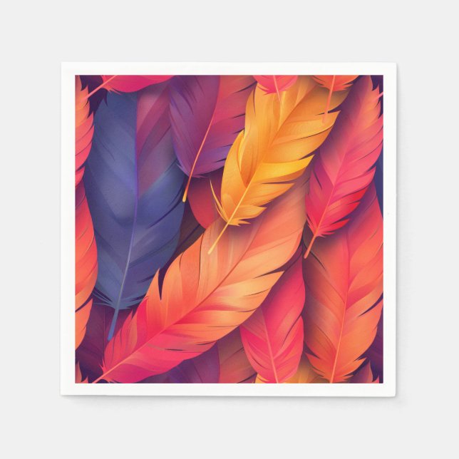 Serviette En Papier Serviettes de cocktail rustiques pour mariage (Devant)