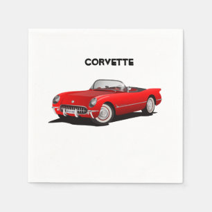 Serviette En Papier Serviettes de Corvette