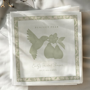 Serviette En Papier Serviettes de douche de mariage Sage Green Perfect