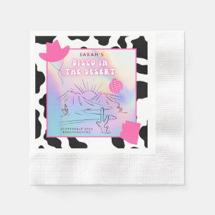 Serviette En Papier Serviettes de fête de Bach "Disco dans le désert"