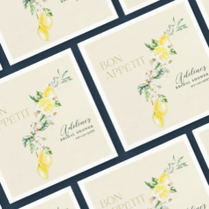 Serviette En Papier Serviettes de Fête des mariées principale jaune ci