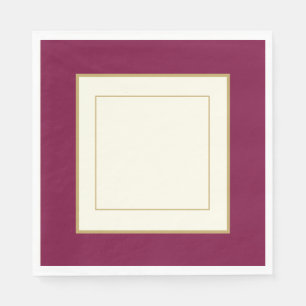 Serviette En Papier serviettes de fête en papier chine-look occasions