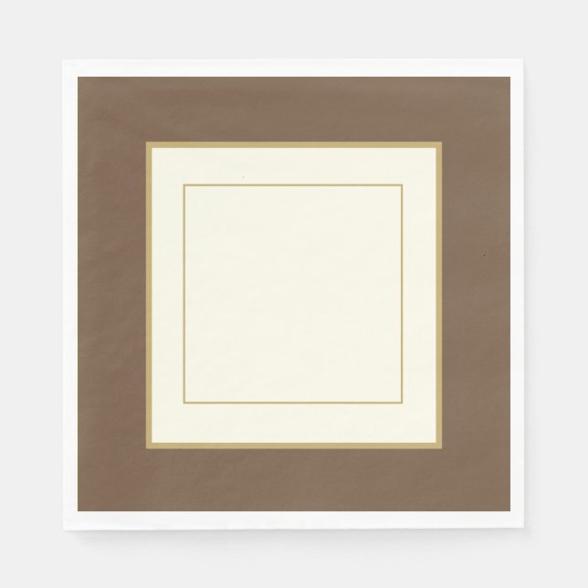 Serviette En Papier serviettes de fête en papier chine-look occasions  (Devant)