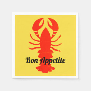 Serviette En Papier Serviettes de homard