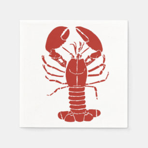 Serviette En Papier Serviettes de homard du Maine