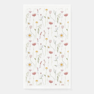 Serviette En Papier Serviettes de Invité Florales Vintage