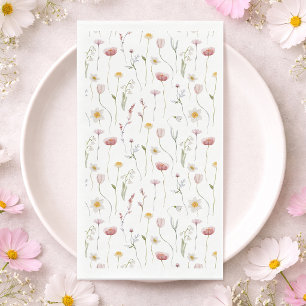 Serviette En Papier Serviettes de Invité Florales Vintage