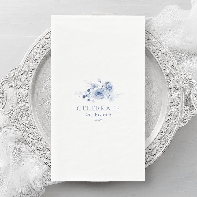 Serviette En Papier Serviettes de mariage élégantes pour invités – CEL (Créateur téléchargé)