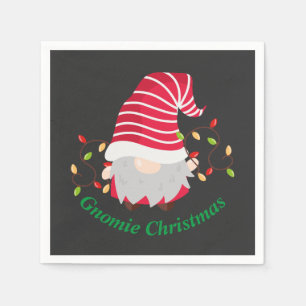 Serviette En Papier Serviettes de Noël Gnomie