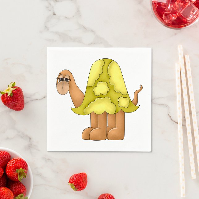 Serviette En Papier Serviettes de tortue triste (Créateur téléchargé)