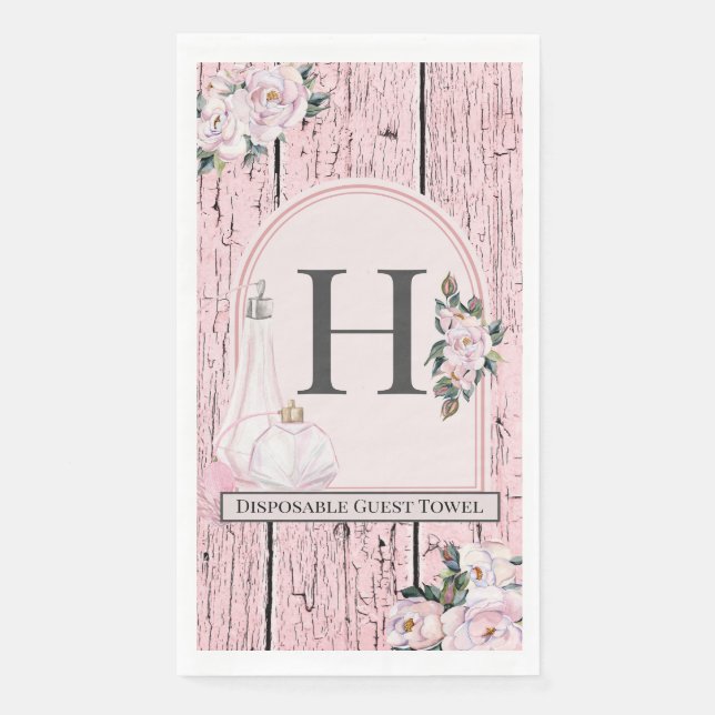 Serviette En Papier Serviettes D'Hôtes (50) Petite Ferme Bit, Chic, Bo (Devant)