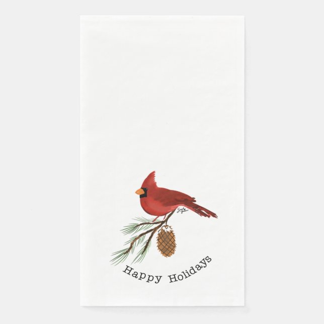 Serviette En Papier Serviettes d'hôtes, papier qté50 (Devant)