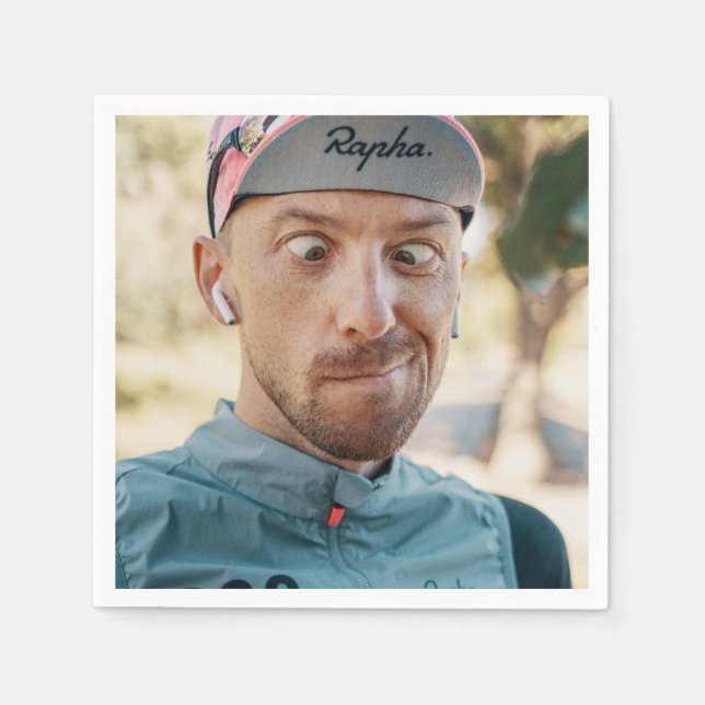 Serviette En Papier Serviettes Drôles pour Enterrement de Vie de Jeune (Devant)