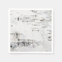 Serviettes en écorce de bouleau uniques