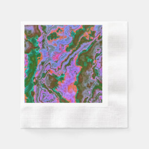 Serviette En Papier Serviettes en marbre aigre