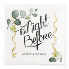 Serviettes Eucalyptus la veille