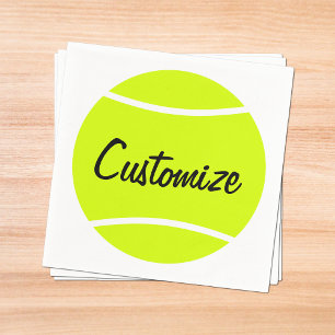 Serviette En Papier Serviettes faites sur commande de cocktail de