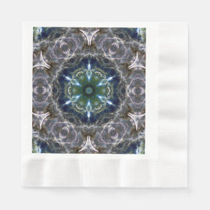 Serviette En Papier serviettes folk Mandala