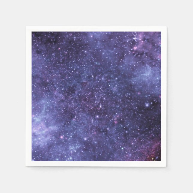 Serviette En Papier Serviettes Galaxy et Stars (Devant)