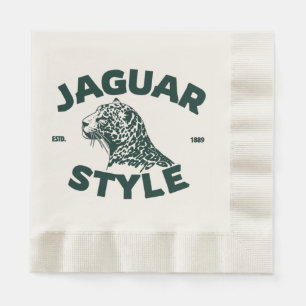 Serviette En Papier Serviettes Jaguar