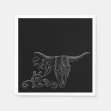 Serviettes "Longhorn Scroll"