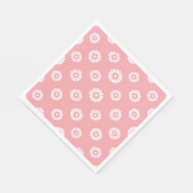 Serviette En Papier Serviettes Luncheon Floral d'été - 50ct, 3-Ply (Coin)