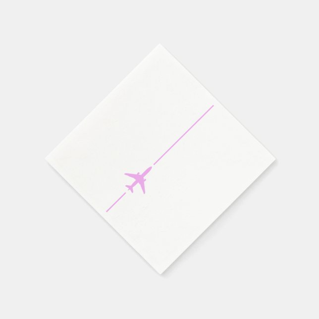 Serviette En Papier Serviettes minimalistes d'aviation (Coin)