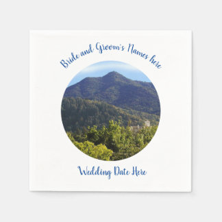 Serviette En Papier serviettes personnalisables Mt Tamalpais