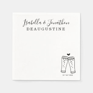 Serviette En Papier Serviettes personnalisées