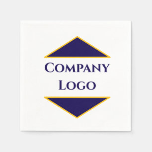 Serviette En Papier Serviettes personnalisées avec logo de l'entrepris