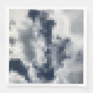 Serviette En Papier Serviettes Pixelées