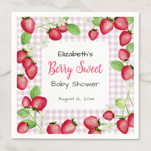 Serviette En Papier Serviettes pour Baby Shower à l'aquarelle Rose Suc