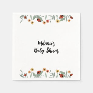 Serviette En Papier Serviettes pour Baby Shower Love Bug