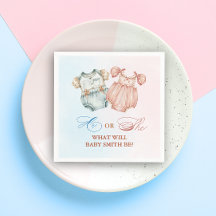Serviettes pour bébé bleu rose