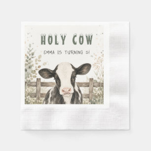 Serviette En Papier Serviettes pour fête d'anniversaire à la ferme