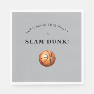 Serviette En Papier Serviettes pour fête de basketball