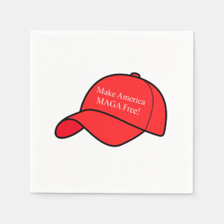 Serviette En Papier Serviettes pour rendre l'Amérique libre de MAGA