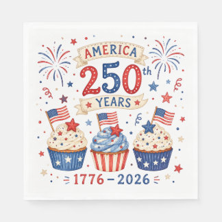 Serviette En Papier Serviettes Rouge Blanc Bleu Fête America 250